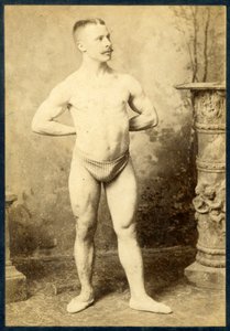 Retrato de um homem forte, c.1890